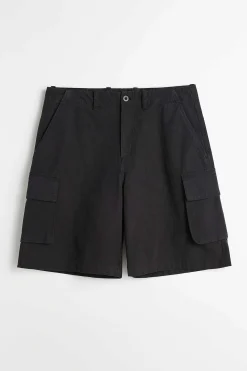 Shorts|Our Legacy Mount Shorts Black Canvas