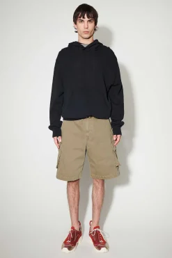 Shorts|Our Legacy Mount Shorts Uniform Olive Herringbone