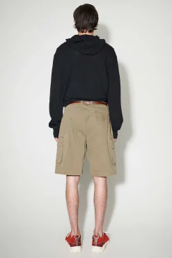 Shorts|Our Legacy Mount Shorts Uniform Olive Herringbone