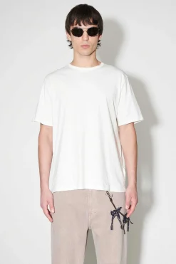Jersey|Our Legacy Ny Box T-Shirt Vit Clean Jersey
