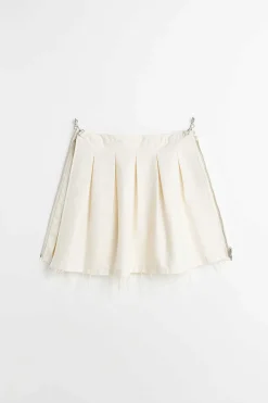 Kjolar|Our Legacy Objekt Kjol Naturlig Crinkled Bomull Nylon