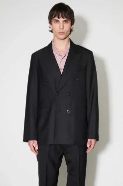 Passning|Our Legacy Okonstruerad Db Blazer Svart Panamaull