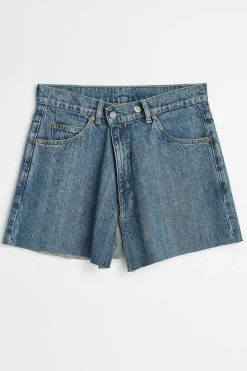 Kjolar|Our Legacy Omslagskjol Mid Blue Denim