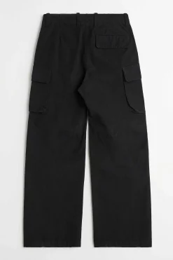 Byxor|Our Legacy Peak Cargo Black Canvas