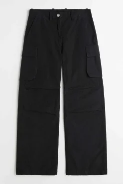 Byxor|Our Legacy Peak Cargo Black Canvas
