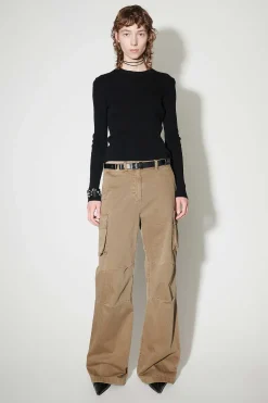 Byxor|Our Legacy Peak Cargo Uniform Olive Herringbone
