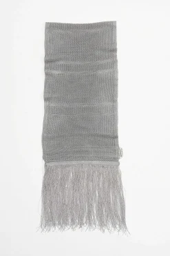 Halsdukar|Our Legacy Piano Scarf Silver Sparkle Crooner Viskos