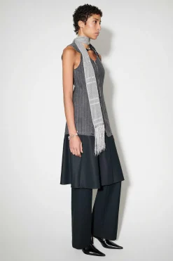 Halsdukar|Our Legacy Piano Scarf Silver Sparkle Crooner Viskos