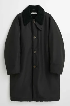 Ytterkläder|Our Legacy Polar Coat Black Compact Tech