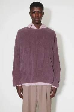 Stickat|Our Legacy Popover Roundneck Mystic Plum Habitable Silk