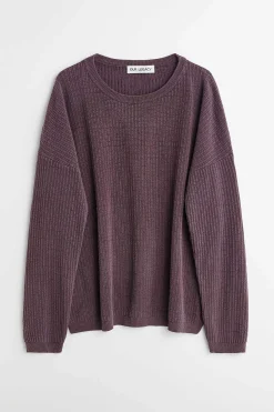 Stickat|Our Legacy Popover Roundneck Mystic Plum Habitable Silk