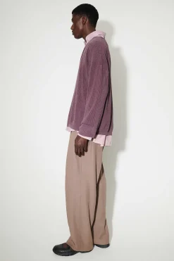 Stickat|Our Legacy Popover Roundneck Mystic Plum Habitable Silk