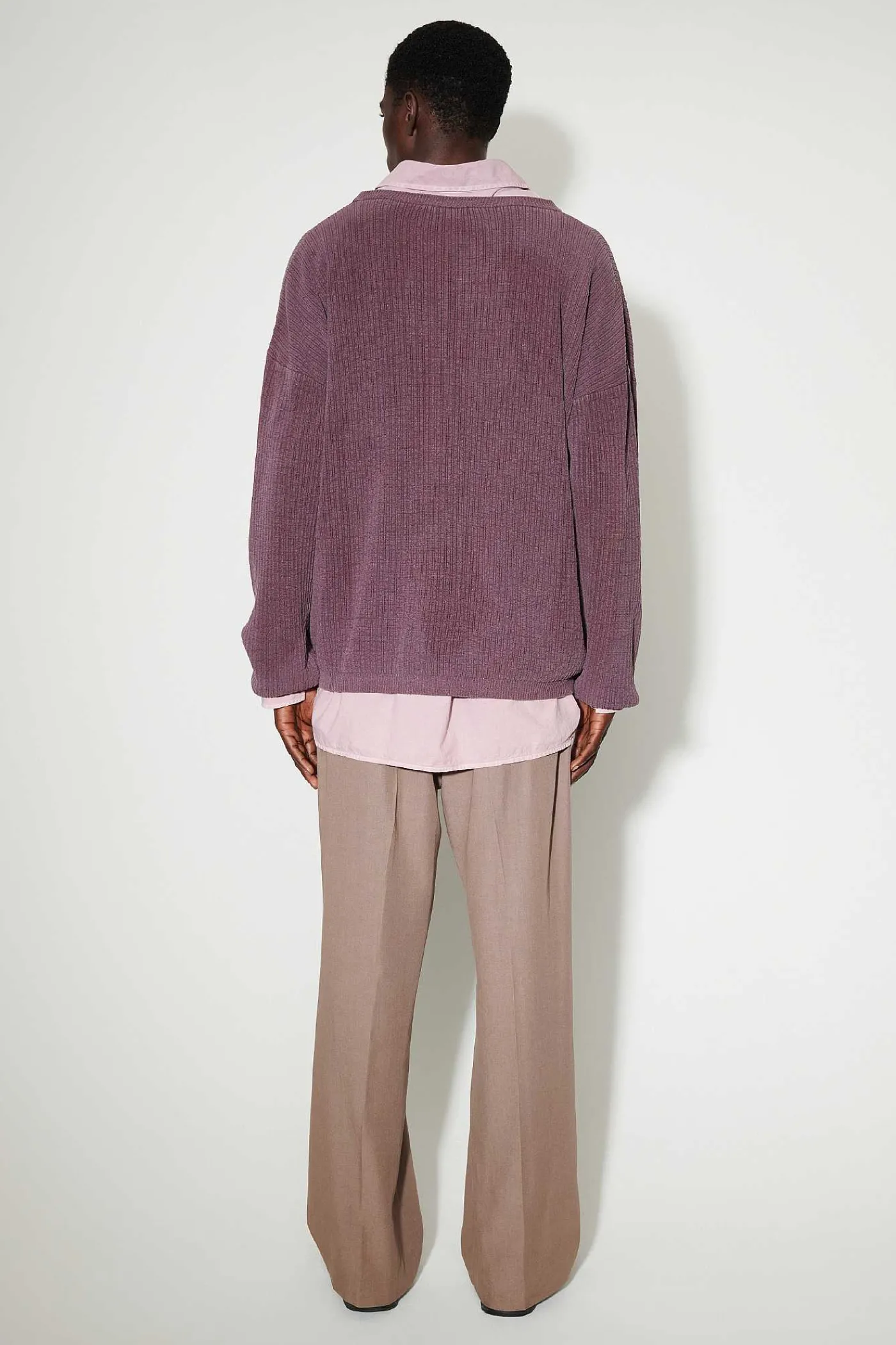 Stickat|Our Legacy Popover Roundneck Mystic Plum Habitable Silk