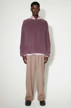 Stickat|Our Legacy Popover Roundneck Mystic Plum Habitable Silk