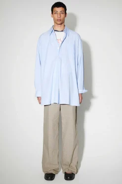 Skjorttyg|Our Legacy Popover Skjorta Azorerna Stripe Seashore Cotton