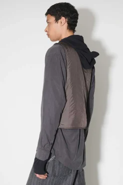 Ytterkläder|Our Legacy Quilt Liner Vast Oxiderad Gra Aero Nylon