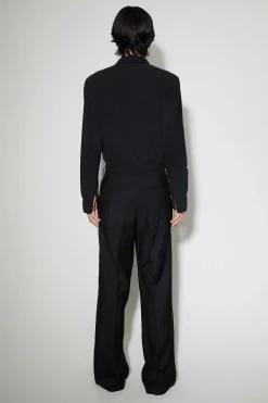 Byxor|Our Legacy Sailor Trouser Svart Erfaren Viskos