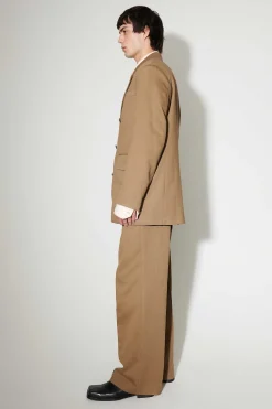 Passning|Our Legacy Sharp Db Blazer Olive Broken Sateen
