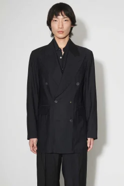 Passning|Our Legacy Sharp Db Blazer Svart Erfaren Viskos