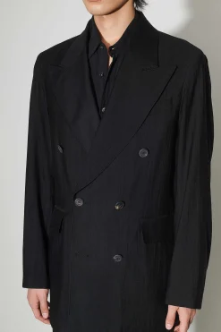 Passning|Our Legacy Sharp Db Blazer Svart Erfaren Viskos
