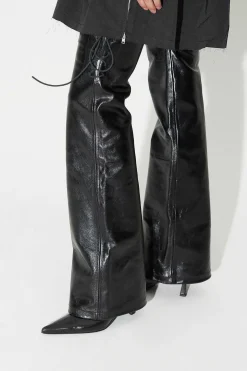 Ovrig|Our Legacy Short Chaps Svart Läder