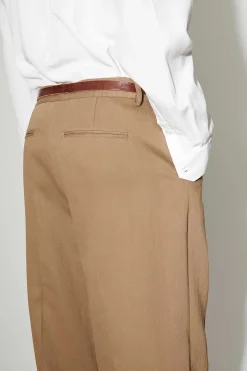 Byxor|Our Legacy Sjomansbyxa Oliv Trasig Satin