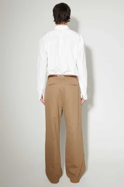 Byxor|Our Legacy Sjomansbyxa Oliv Trasig Satin