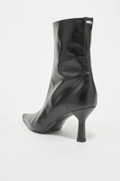 Stövlar|Our Legacy Slim Boot True Dyed Black Läder