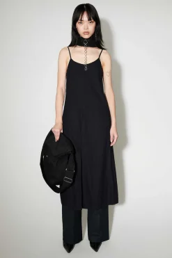 Klänningar|Our Legacy Slip Aftonklanning Sliten Black Silk Noil