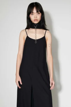 Klänningar|Our Legacy Slip Aftonklanning Sliten Black Silk Noil