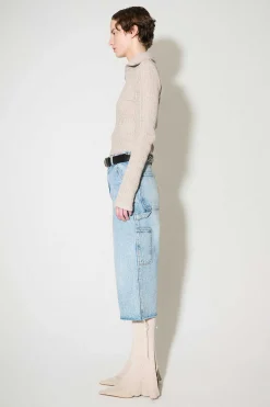 Jersey|Our Legacy Smal Dragkedja Langarmad Musk Dusk Rope Weave