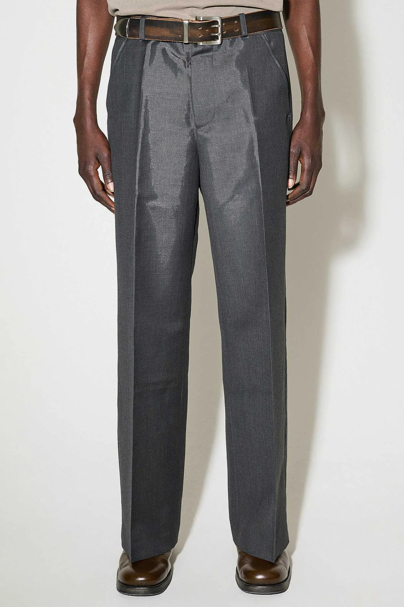 Byxor|Our Legacy Smokingbyxa Gra Mnemonic Wool