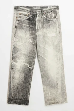 Jeans|Our Legacy Third Cut Jeans Digital Print Ink Black