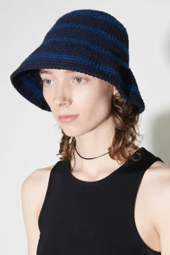 Hattar|Our Legacy Tom Tom Hat Carolean Blue Rufsig Bomull