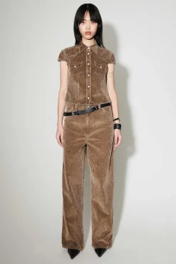 Jeans|Our Legacy Trade Byxa Brun Enzymsnore