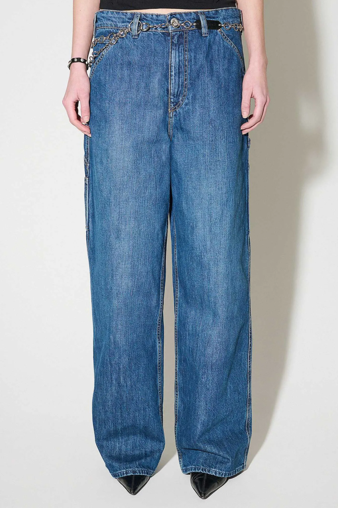 Jeans|Our Legacy Trade Byxa Western Blue Denim