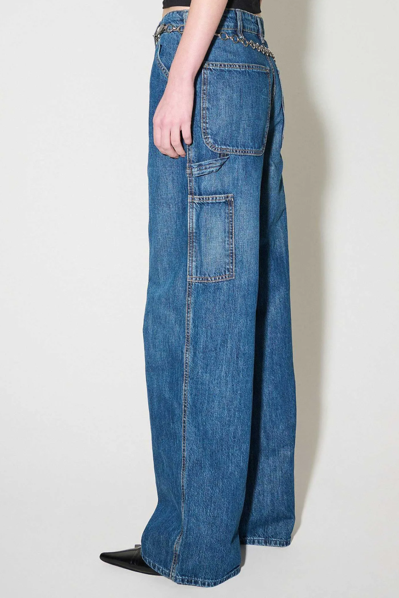 Jeans|Our Legacy Trade Byxa Western Blue Denim