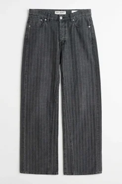 Jeans|Our Legacy Treble Cut Washed Grey Torino Stripe