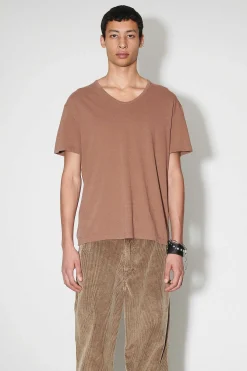 Jersey|Our Legacy U-Ringad T-Shirt Fudge Cotton Silk