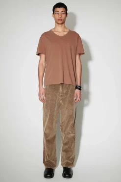 Jersey|Our Legacy U-Ringad T-Shirt Fudge Cotton Silk