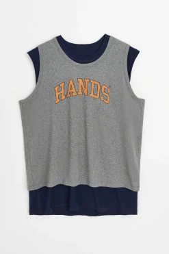 Jersey|Our Legacy Vandbar Gravity Tank Swing Of Pendel Hands Print
