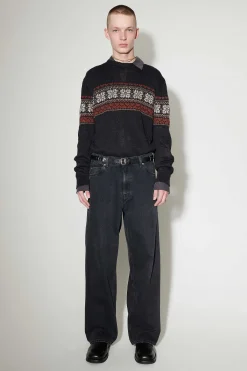 Jeans|Our Legacy Vast Cut Washed Black Denim