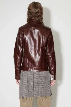 Läder|Our Legacy Verve Jacka True Dye Tuscan Brown Läder