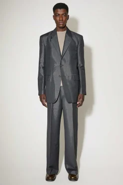 Passning|Our Legacy Vienna Blazer Gra Mnemonic Wool