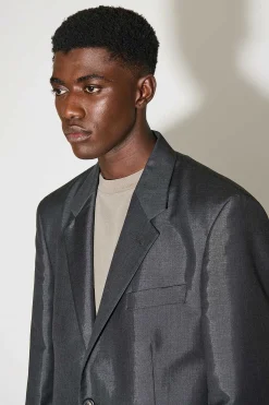 Passning|Our Legacy Vienna Blazer Gra Mnemonic Wool