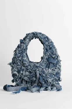 Virkade Väskor|Our Legacy Virkad Vaska Dream Blue Chain Twill