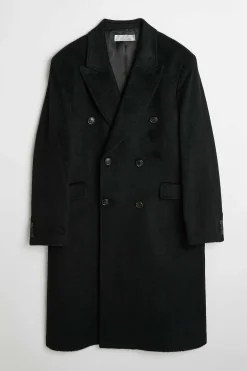 Ytterkläder|Our Legacy Whale Coat Svart Harig Ull